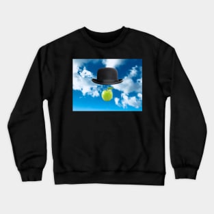 Homage to Magritte - The Son Of Man Crewneck Sweatshirt